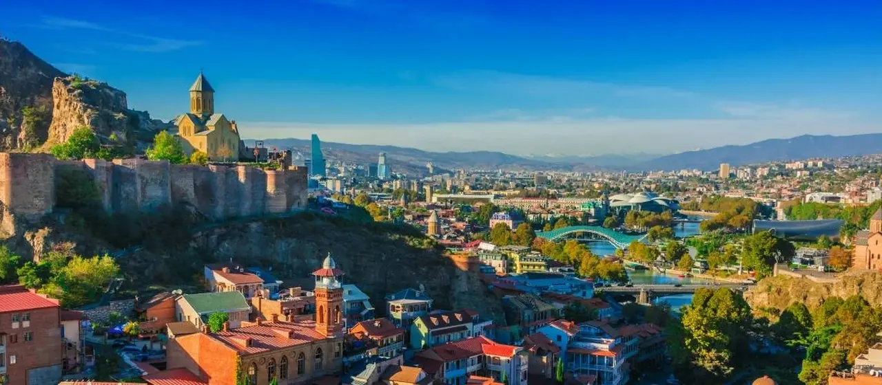 თბილისის პანორამა ნარიყალადან